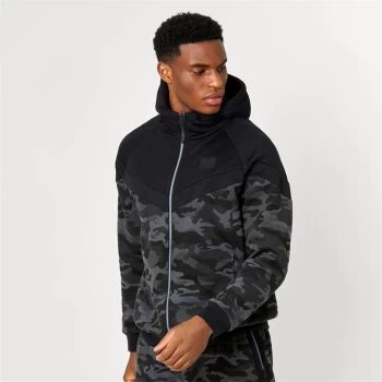 Image of Everlast Premium Zip Through Hoodie - Camoflage