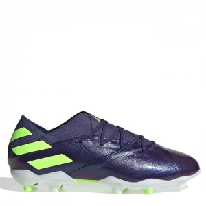 Image of adidas Nemeziz Messi 19.1 Junior FG Football Boots - Indigo/Green