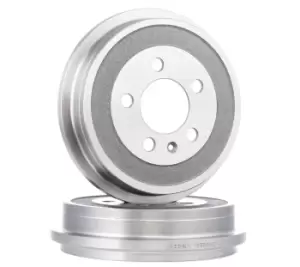 Image of RIDEX Brake Drum Rear Axle 123B0037 Rear Brakes,Drum Brake VW,AUDI,SKODA,POLO (9N_),Polo Schragheck (6R1, 6C1),Fox Schragheck (5Z1, 5Z3, 5Z4)