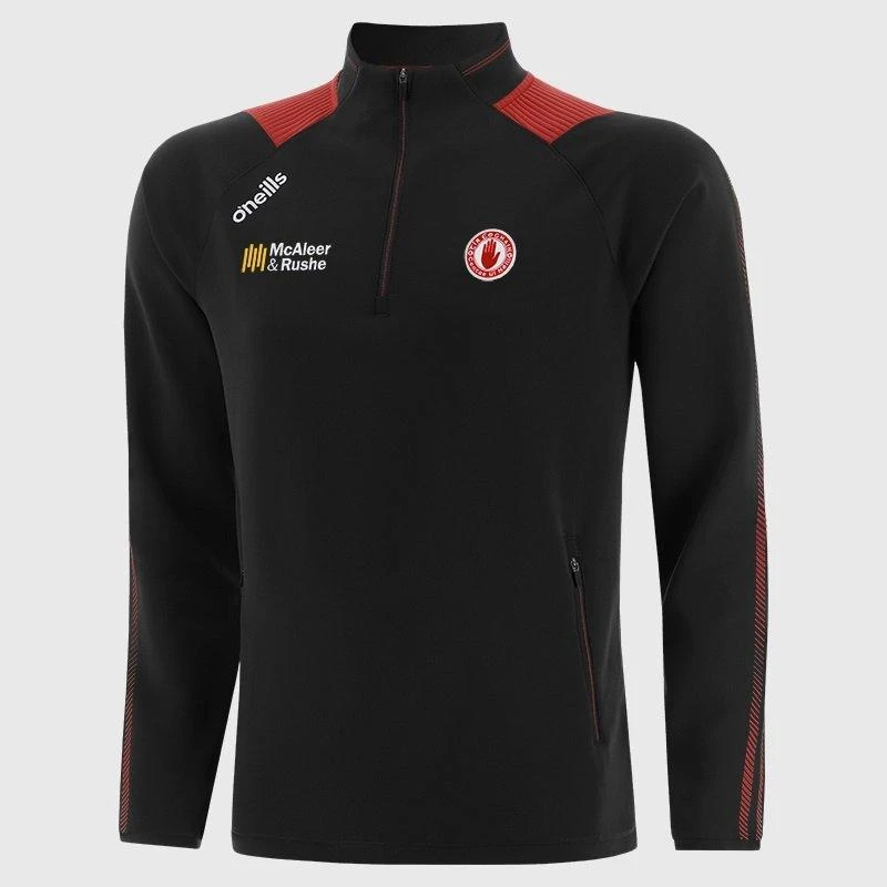 Image of ONeills Tyrone Dynamo Half Zip Top Senior Black/Red male S