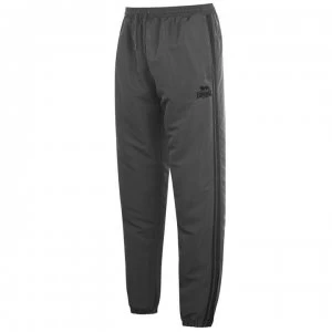 Image of Lonsdale 2 Stripe Tracksuit Bottoms Mens - Charcoal/White