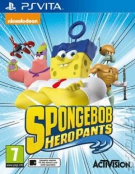 Image of SpongeBob HeroPants PS Vita Game