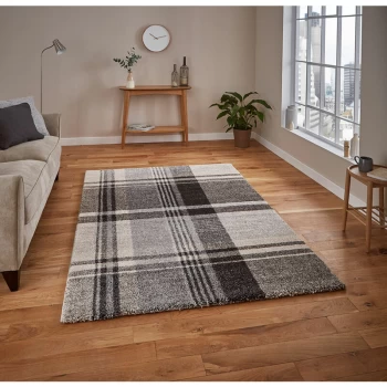 Image of Elegant 4892 Beige Black 120cm x 170cm Rectangle - Beige