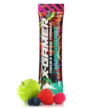 Image of X-Gamer X-Shotz Hyperbeast (Fruit Punch Flavoured) Energy Formula - 10g