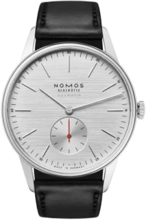 Image of Nomos Glashutte Watch Orion Neomatik 39 Silvercut Sapphire Crystal