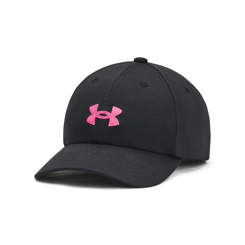 Image of Under Armour Blitzing Adjustable Cap Junior Girls Baseball Caps Junior Black 39342203020