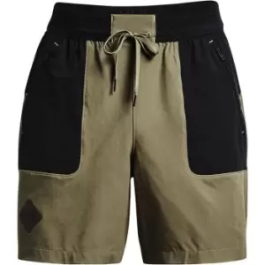 Image of Under Armour Mens Terrain Woven Shorts - Green