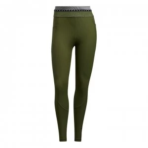 Image of adidas Tape Tights Ladies - Wild Pine