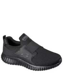 Image of Skechers Cicades Arch Fit Trainer, Black, Size 7, Men