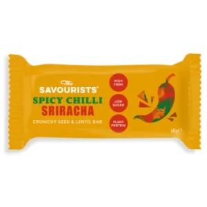 Image of The Savourists Spicy Sriracha Crunchy Bar 40g (12 minimum)
