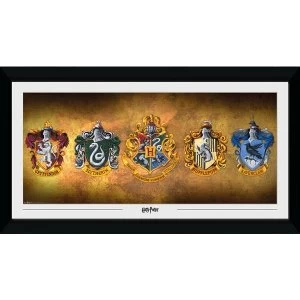 Image of Harry Potter Houses Collector Print