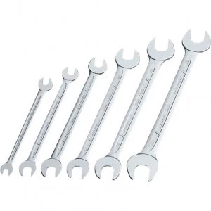 Image of Elora 6 Piece Long Open End Spanner Set