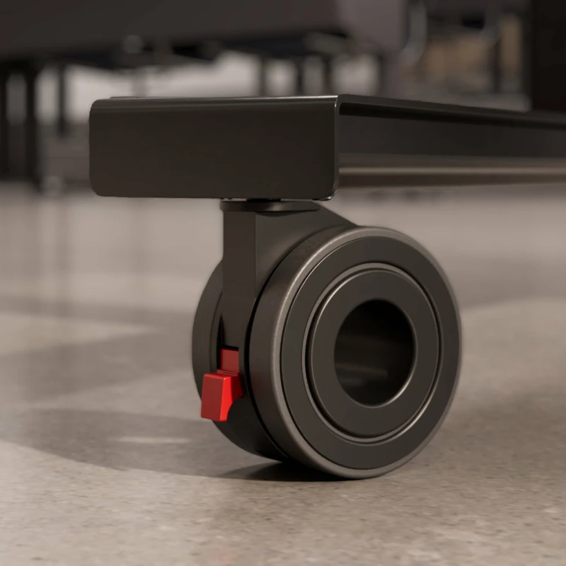 Image of Heckler Design H904-BK rack accessory Castor wheels