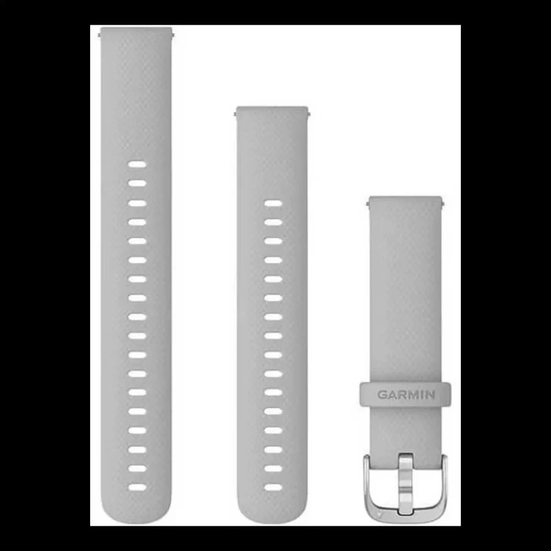 Image of Garmin 010-12932-0C Quick Release Strap (18mm) Mist Grey Watch