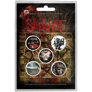 Image of Slipknot - Albums Button Badge Pack