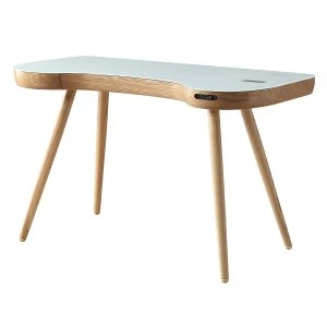 Image of Jual San Francisco Ash Smart Speaker Charging Desk