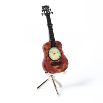 Image of Musicology Miniature Clock - Guitar
