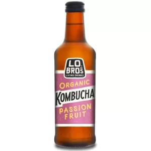 Image of Lo Bros Living Drinks Kombucha Passionfruit 330ml