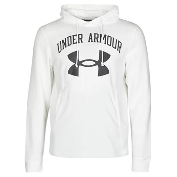 Image of Urban Armor Gear UA RIVAL FLEECE BIG LOGO HD mens Sweatshirt in White - Sizes XXL,S,M,L