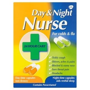 Image of Day and Night Nurse Capsules 24s