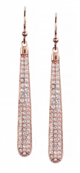 Image of Kate Spade New York Shine On Pave Linear Earrings Pink