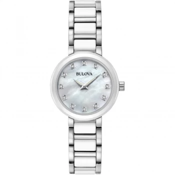 Image of Ladies Bulova Quartz Diamonds Watch