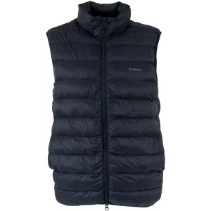 Image of Barbour Mens Bretby Quilted Gilet Navy Medium