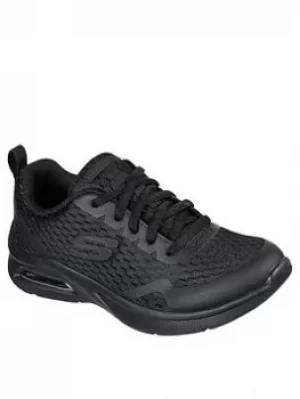 Image of Skechers MICROSPEC MAX LACE TRAINER, Black, Size 12 Younger