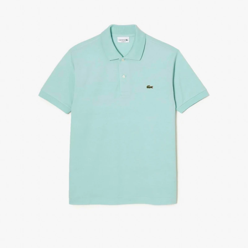 Image of Lacoste Classic-Fit Originals Piqu Polo Shirt Green male XS