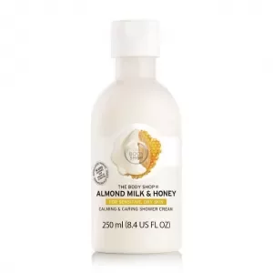 Image of The Body Shop Almond Milk & Honey Soothing & Caring Shower Cream Almond Milk & Honey Soothing & Caring Shower Cream