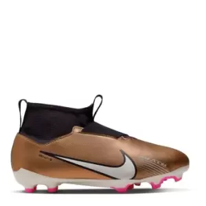 Image of Nike Mercurial Academy Dynamic Fit Firm Ground Football Boots Juniors - Metallics