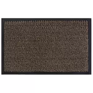 Image of JVL - Commodore Barrier Mat 120x170cm, Brown Black
