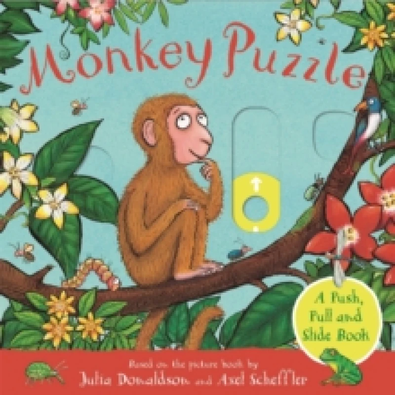 Image of Monkey Puzzle: A Push, Pull and Slide Book Board book