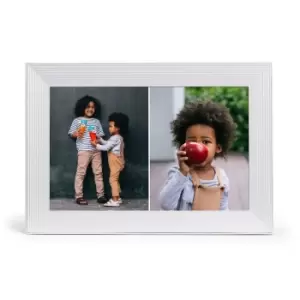 Image of Aura Frames Aura Carver Luxe 10.1" Digital Photo Frame Sea Salt