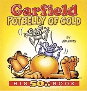 Image of garfield potbelly of gold his 50th book