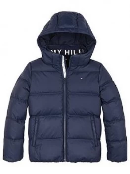 Image of Tommy Hilfiger Boys Essential Down Hooded Jacket