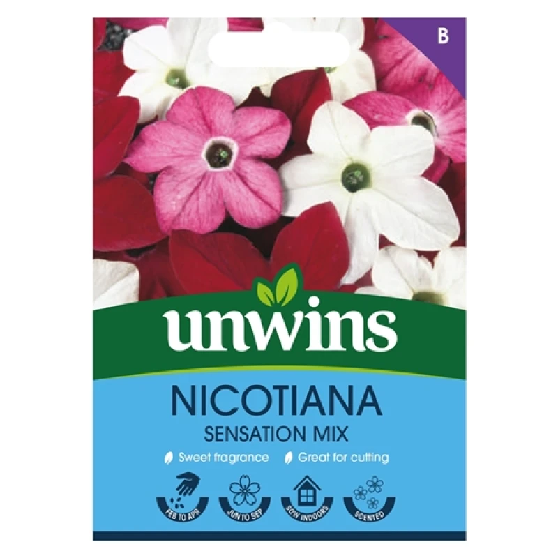 Image of Unwins Nicotiana Sensation Mix