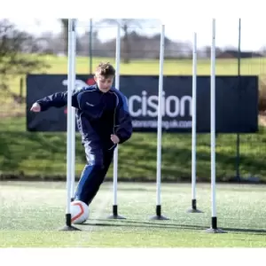 Image of Boundary Poles (Set of 12) - White - Precision