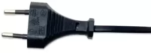 Image of Manhattan Power Cord/Cable, Euro 2-pin (CEE 7/16) plug to C7...