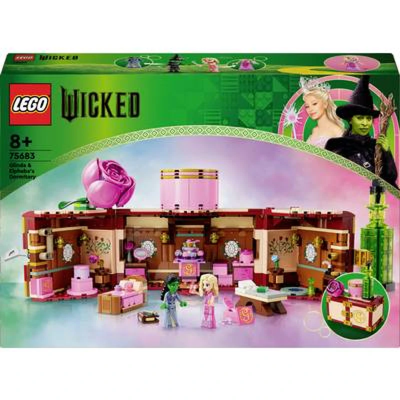 Image of LEGO LEGO Wicked Glinda & Elphaba's Dormitory, Movie Set 75683