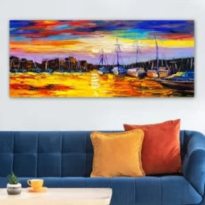 Image of YTY244449_50120 Multicolor Decorative Canvas Painting