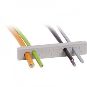 Image of Icotek KEL DP E 467 Cable grommet Terminal max. 8.3mm Elastomer Grey