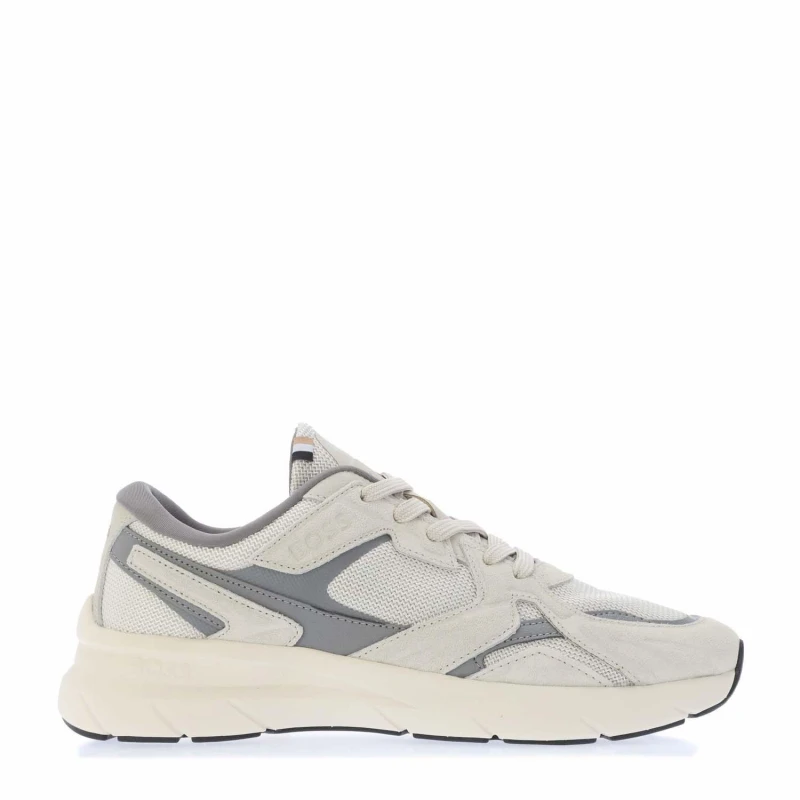 Image of Boss Owen Running Trainers Beige male UK 6