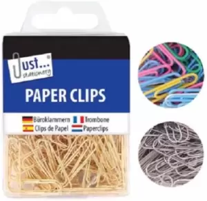 Image of Paper Clips Assorted Hanging Box , Pack of 120