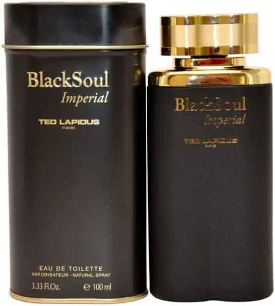 Image of Ted Lapidus Black Soul Imperial Eau de Toilette For Him 100ml