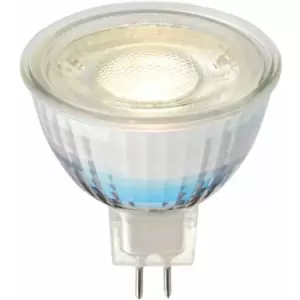 Image of Loops - 7W MR16 LED GU5.3 Bulb - 3000k Warm White Temperature - Clear Glass LED Lamp