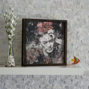 Image of KZM533 Multicolor Decorative Framed MDF Painting