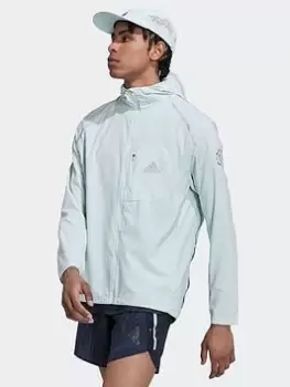 Image of adidas Marathon Jacket For The Oceans, Green Size M Men