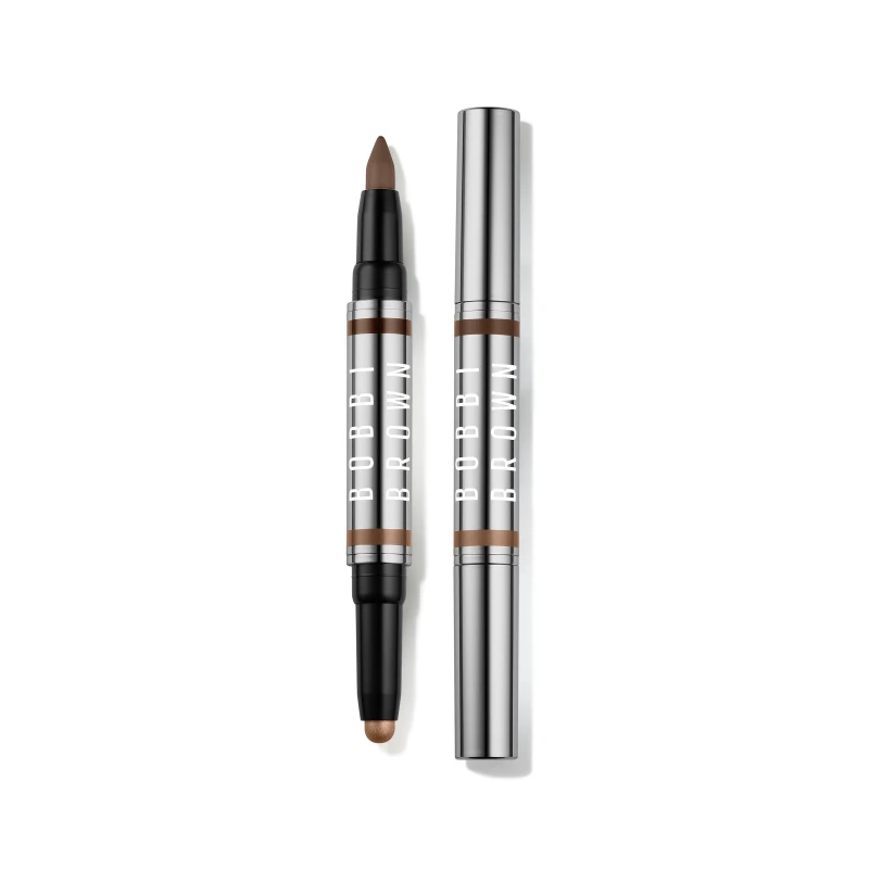 Image of Bobbi Brown Long-Wear Cream Shadow & Kohl Liner Moss and Dark Olive, Size: 0.8g