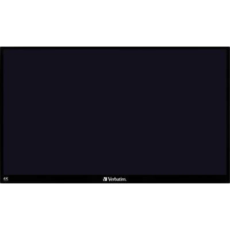 Image of Verbatim Verbatim PMT-15-4K Touch Screen EEC: A (A - G) 39.6cm (15.6 inch) 3840 x 2160 p 16:9 10 ms USB C , USB type A, HDMI , Audio stereo (3.5mm j